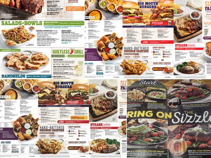 Chili's Grill & Bar Menu