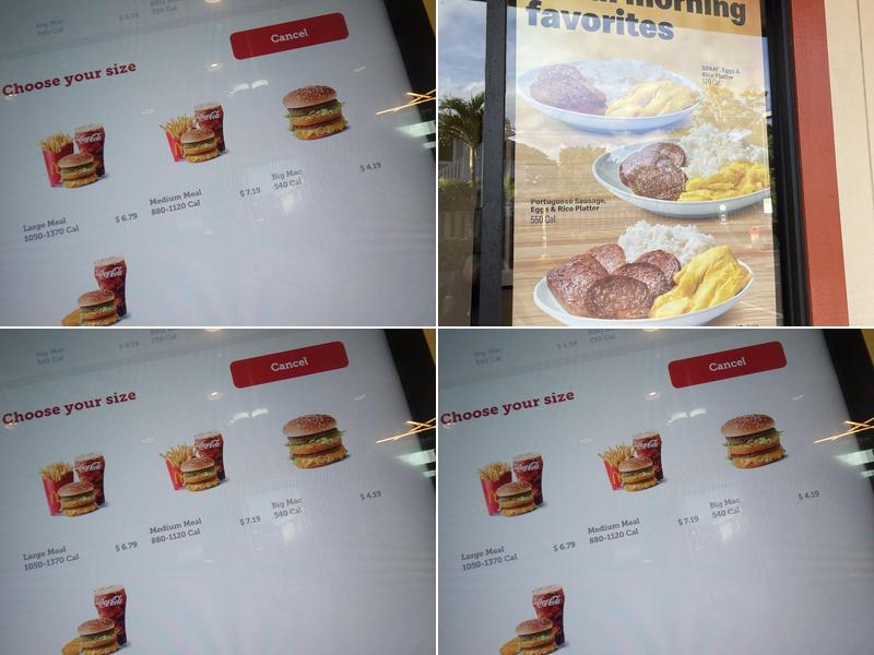 McDonald's Menu