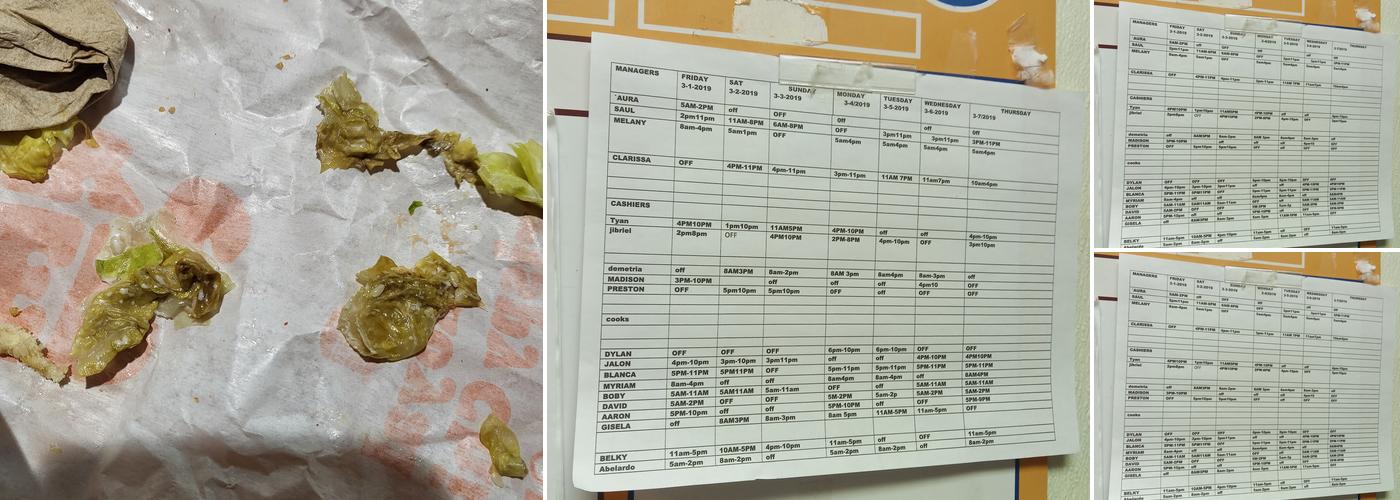 Burger King Menu