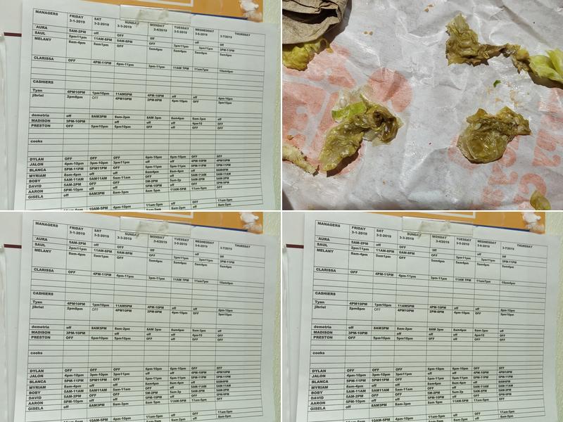 Burger King Menu