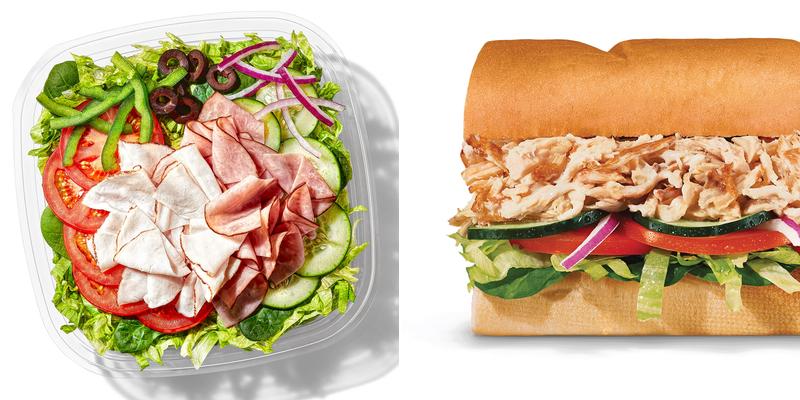 Subway Menu