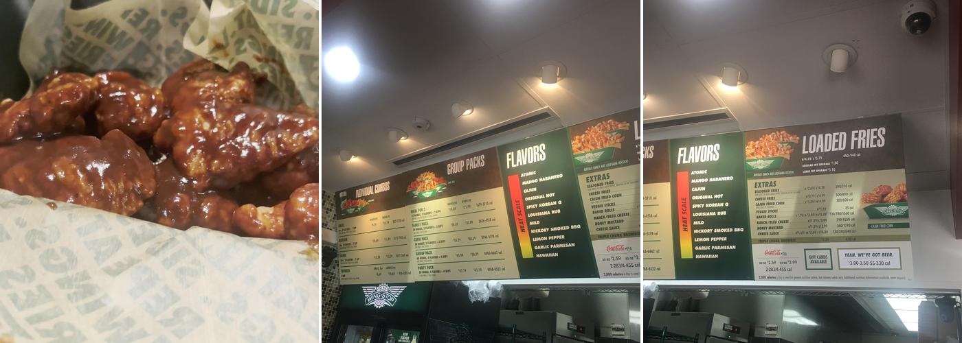 Wingstop Menu