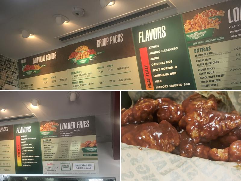 Wingstop Menu