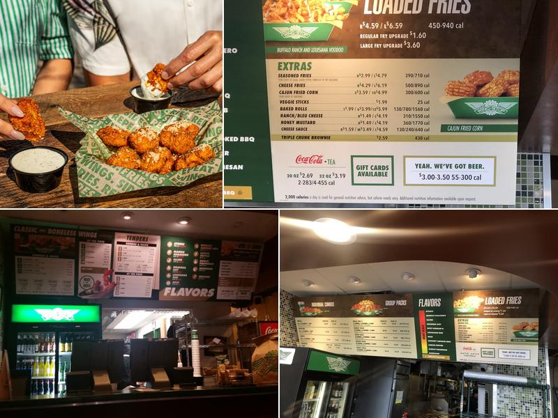 Wingstop Menu