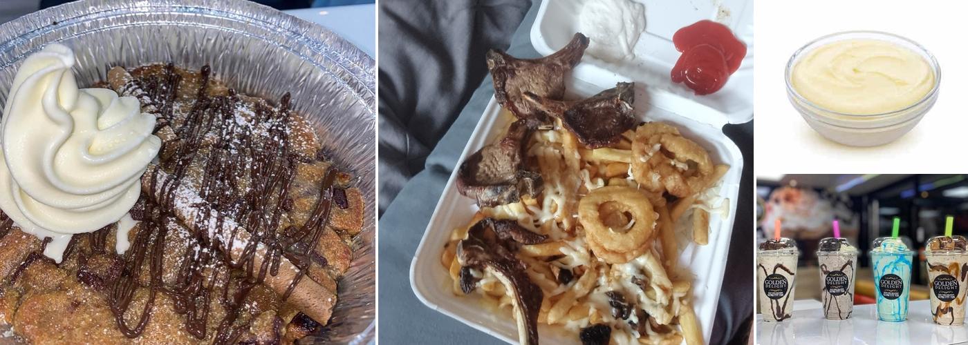 Golden Delight - Desserts, Milkshakes, Pizzas & Kebabs