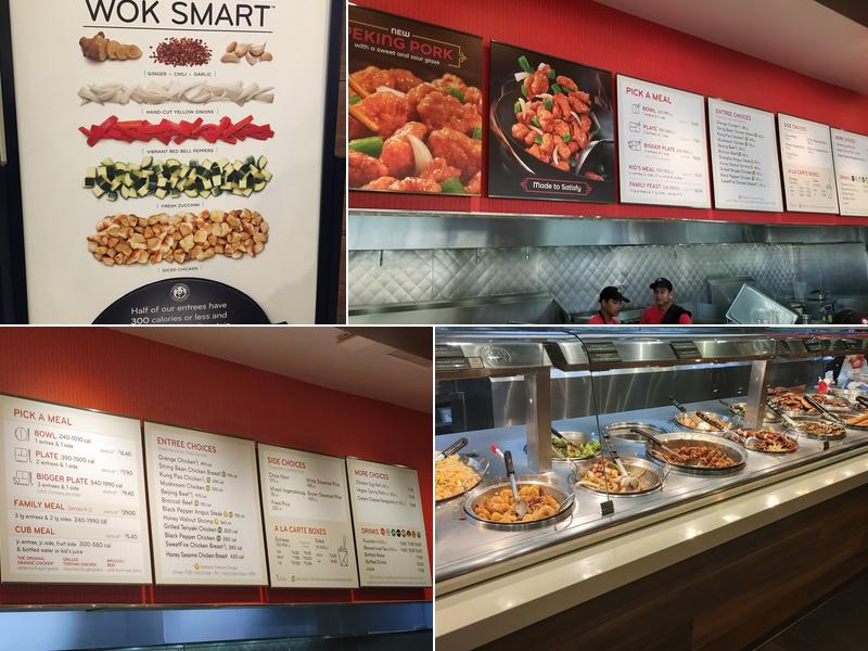 Panda Express Menu