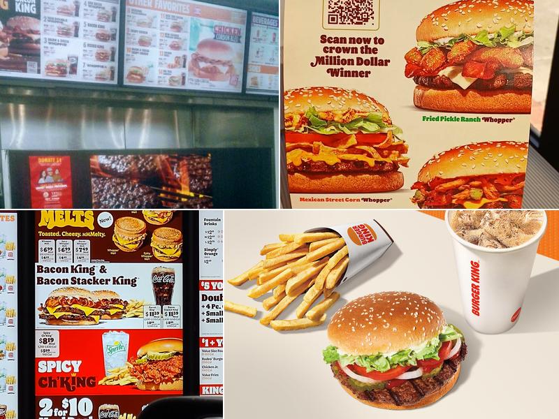 Burger King Menu