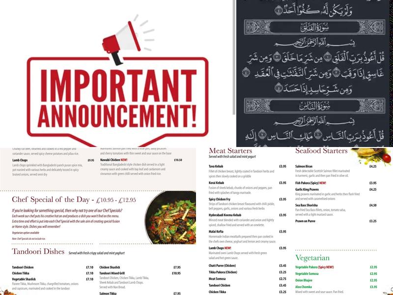 Silsila Indian Cuisine Menu