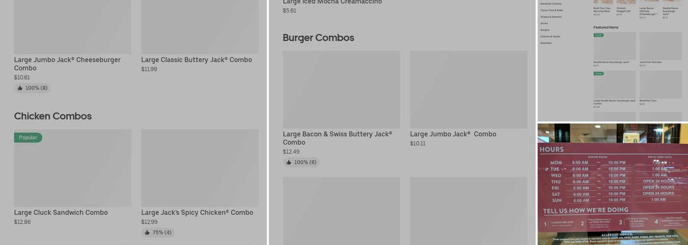 Jack In The Box Menu