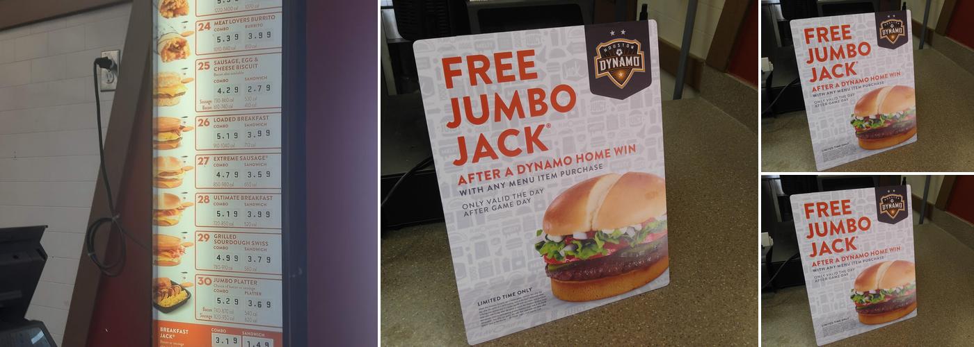 Jack in the Box Menu