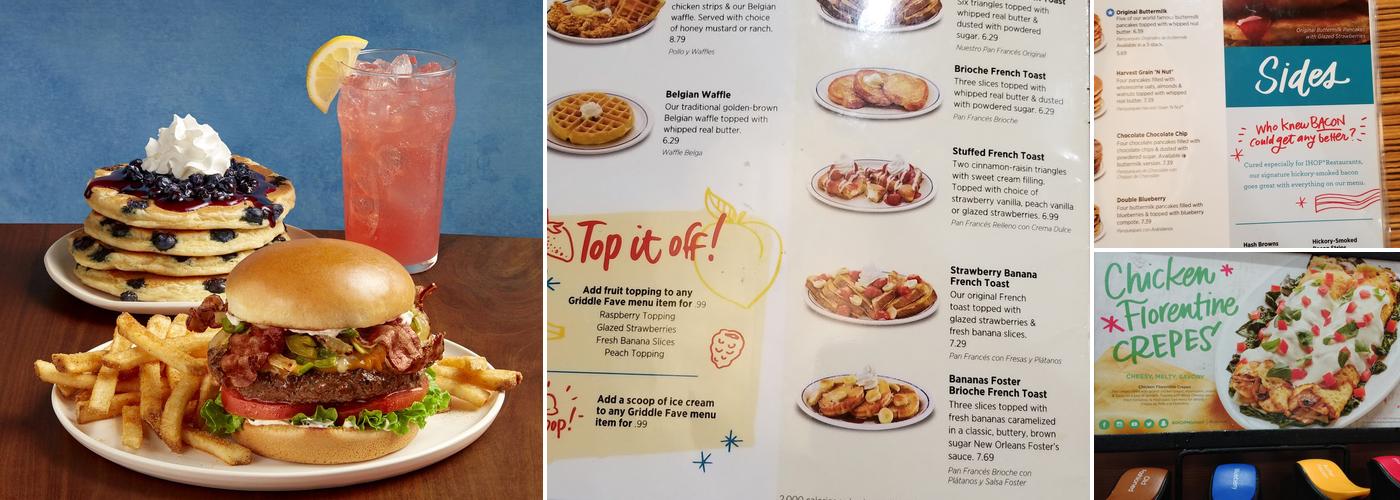 IHOP Menu