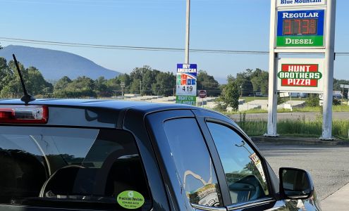 Blue Mountain Pilot Mountain