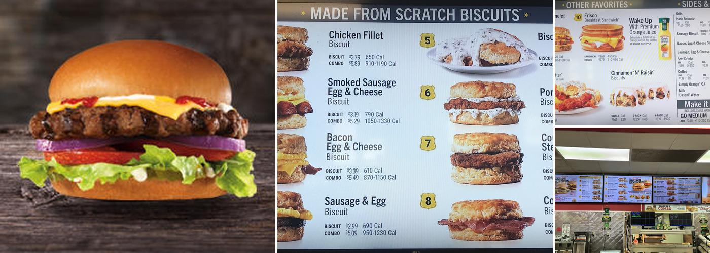 Hardee's Menu