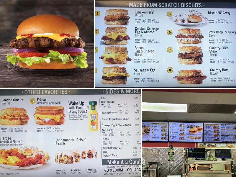 Hardee’s Menu