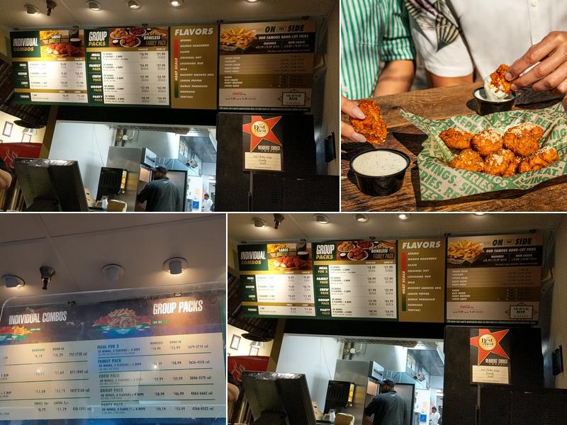 Wingstop Menu
