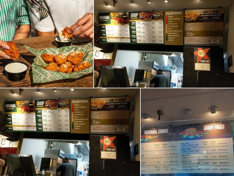 Wingstop Menu