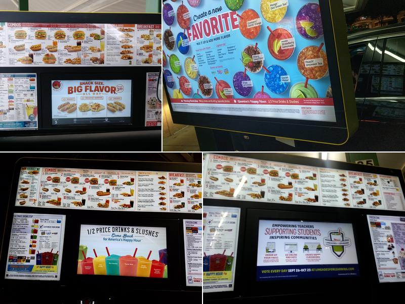 Sonic Drive-In Menu