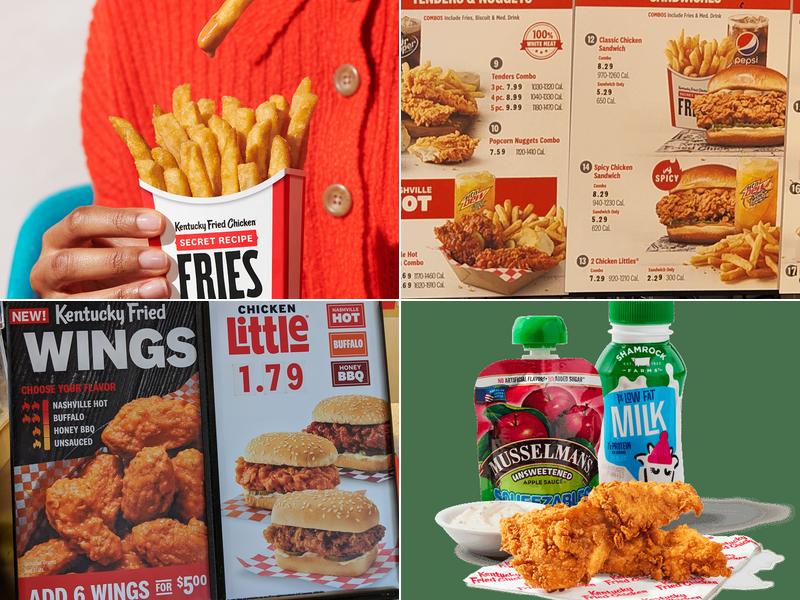 KFC Menu