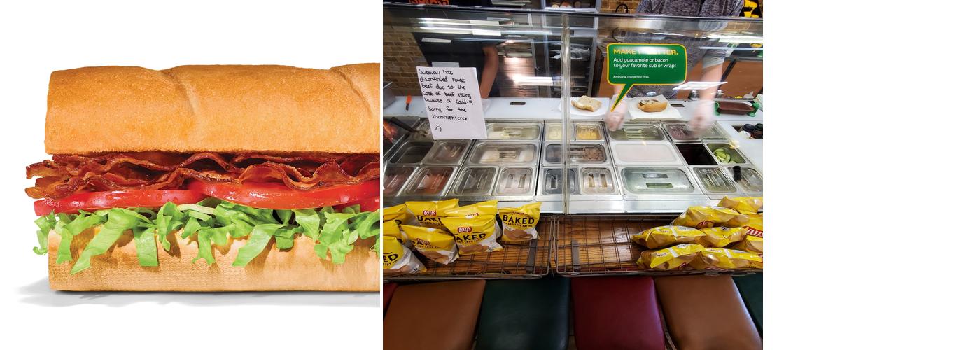Subway Menu