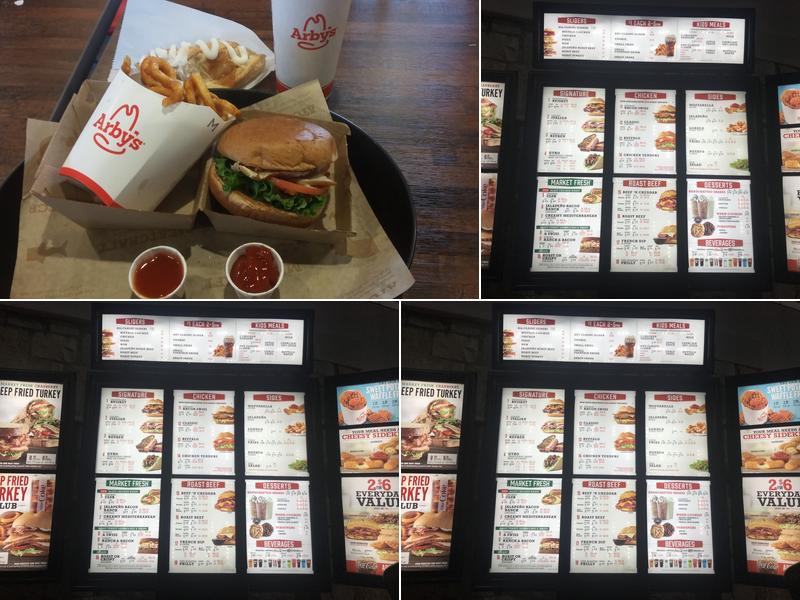 Arby's Menu