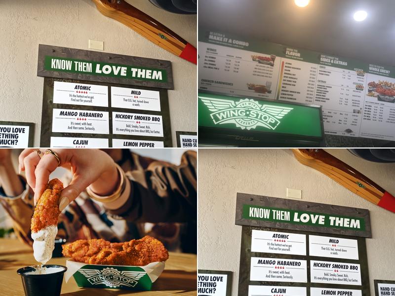 Wingstop Menu