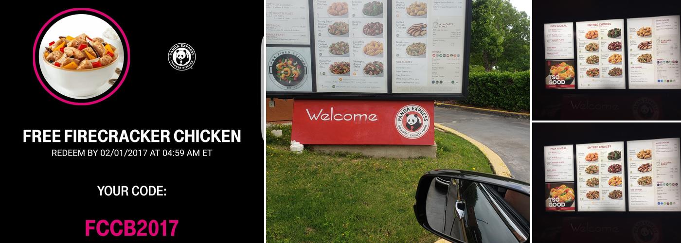 Panda Express Menu