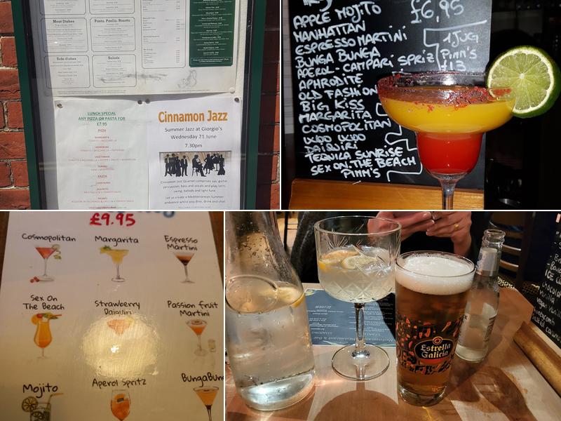 Giorgio's Mediterranean Restaurant and Bar Menu