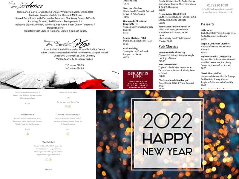 The Draycott Arms - Hog Roast Hire Menu