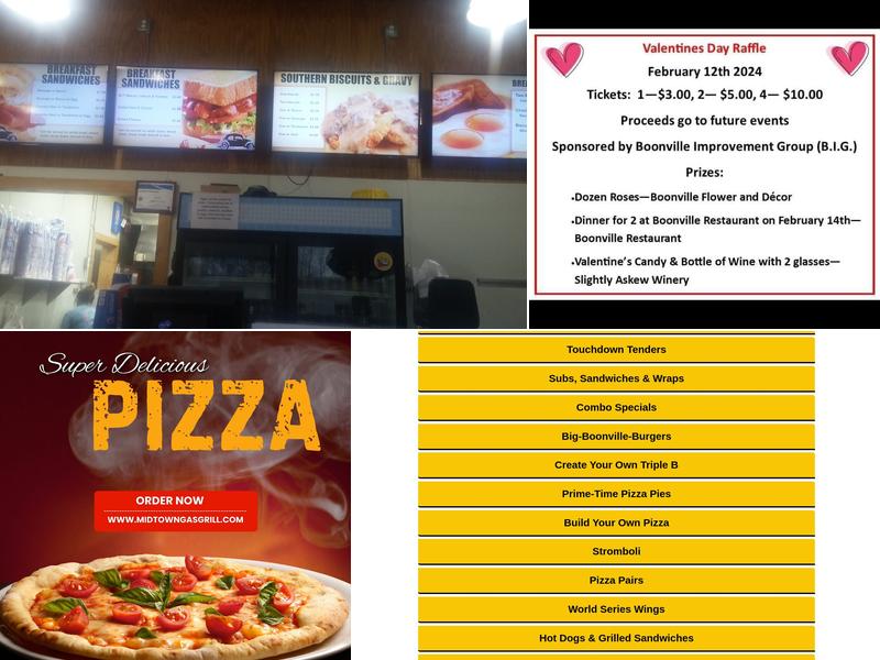 Mid-Town Gas-N-Grill Menu