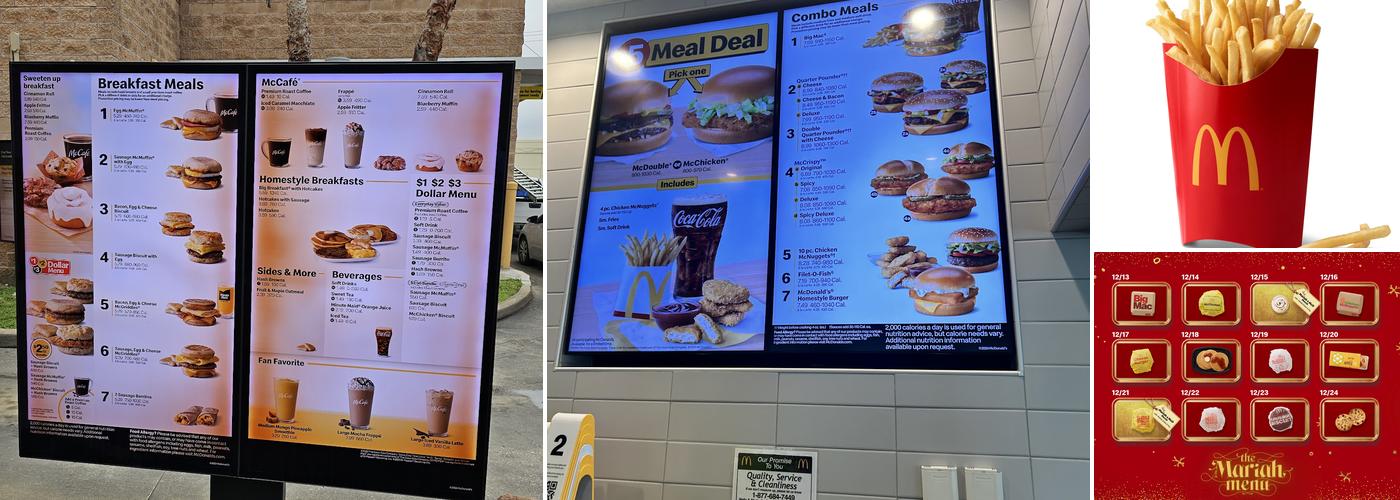 McDonald's Menu