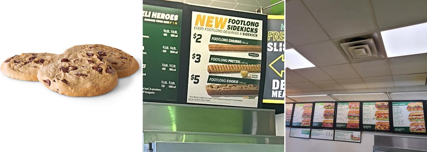 Subway Menu