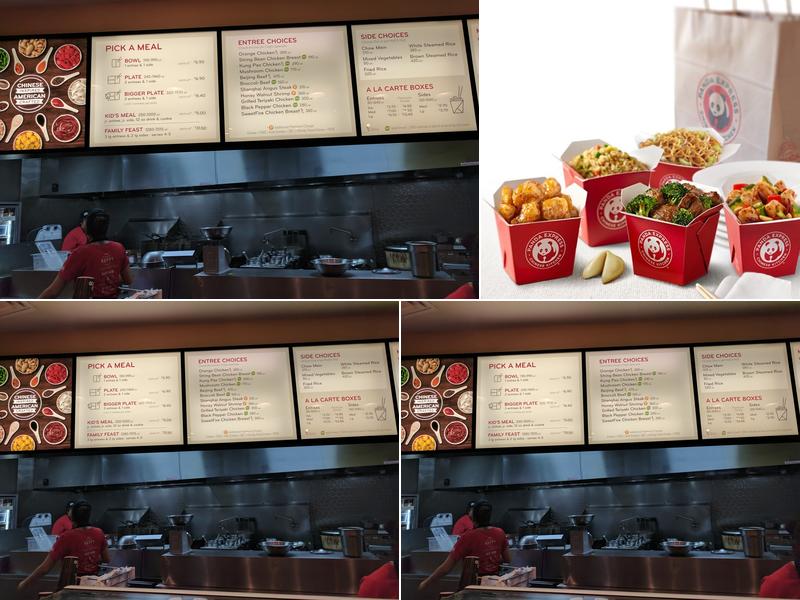 Panda Express Menu