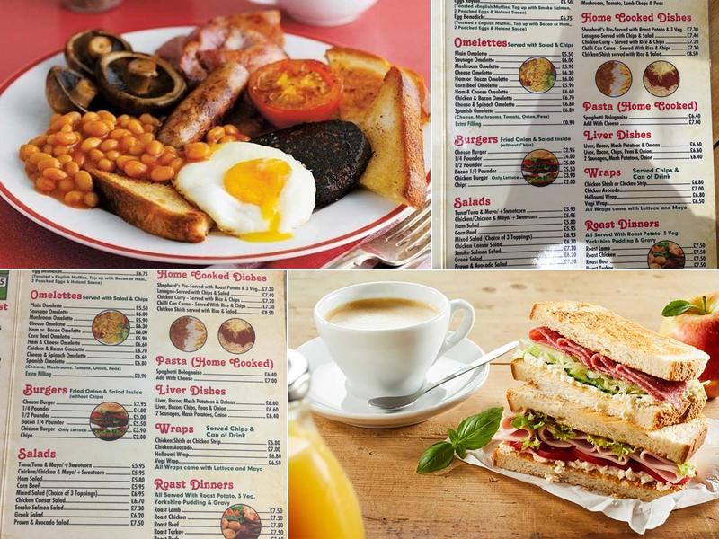 Rocca cafe lounge Menu