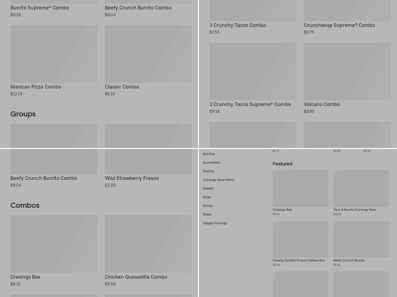 Taco Bell Menu
