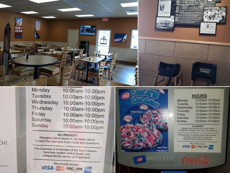 Dairy Queen Menu