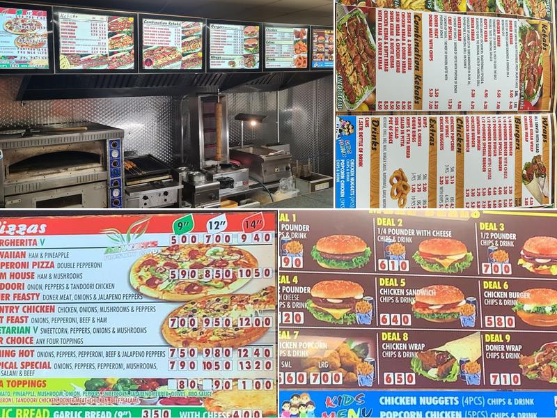 Buckfastleigh Kebab House Menu