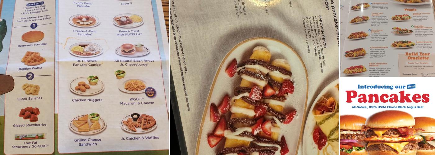 IHOP Menu