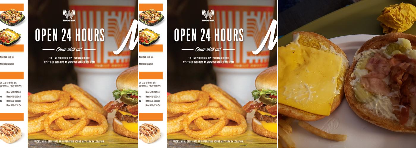 Whataburger Menu