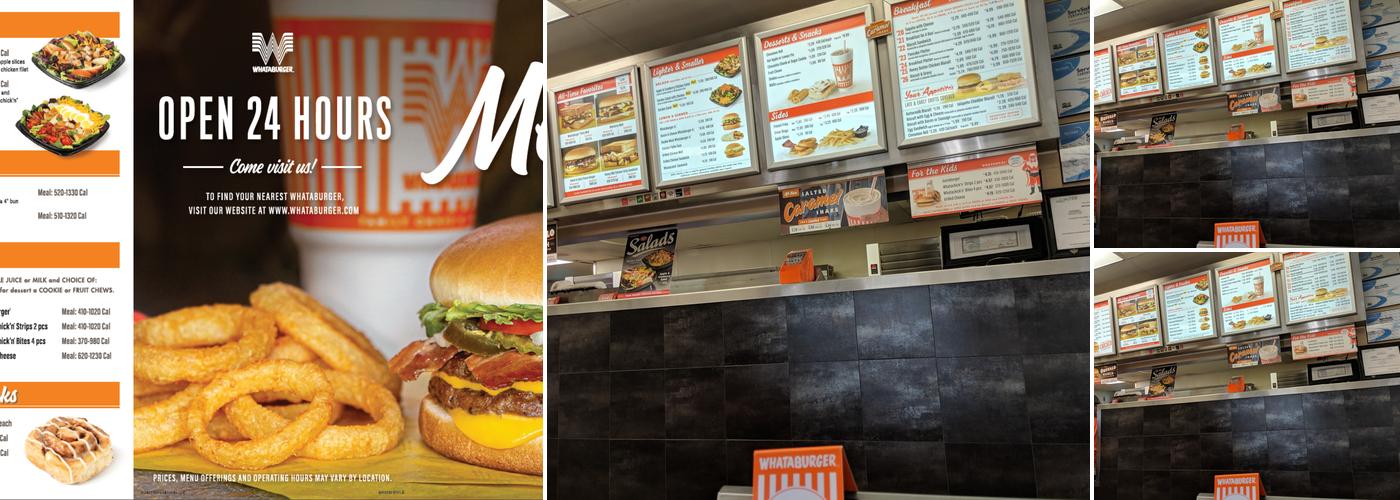 Whataburger Menu