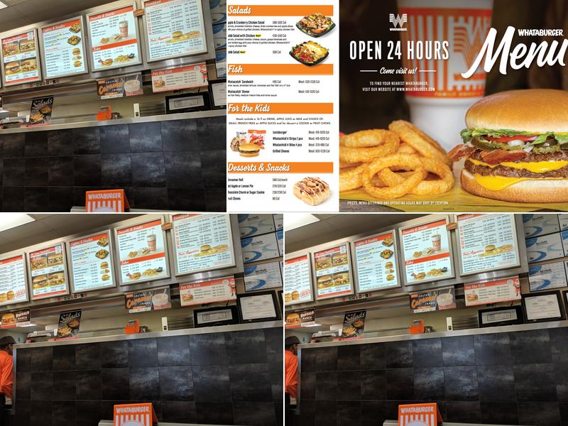 Whataburger Menu