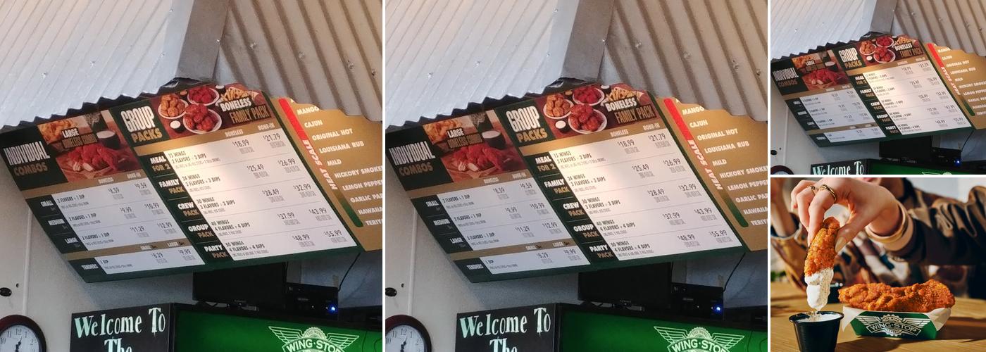 Wingstop Menu