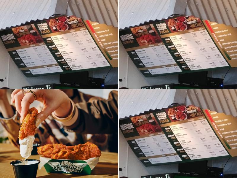 Wingstop Menu