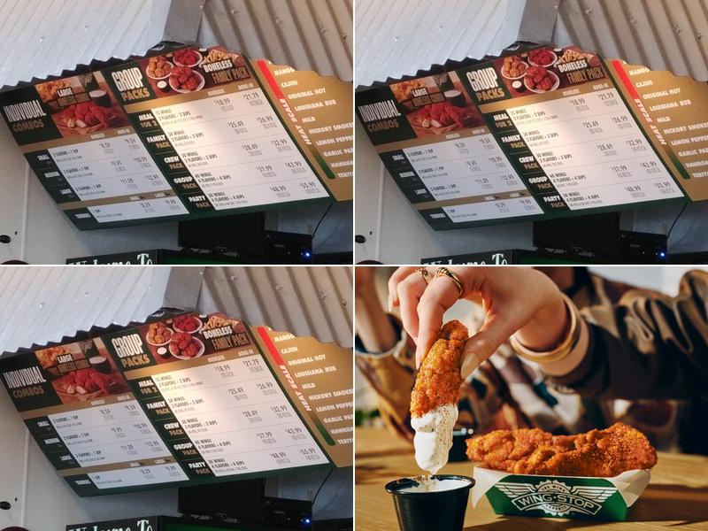 Wingstop Menu