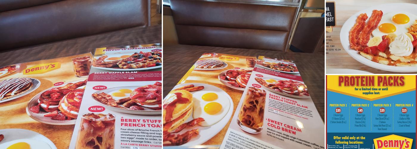 Denny's Menu