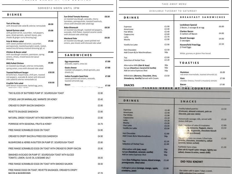 Wild Strawberry Cafe Menu