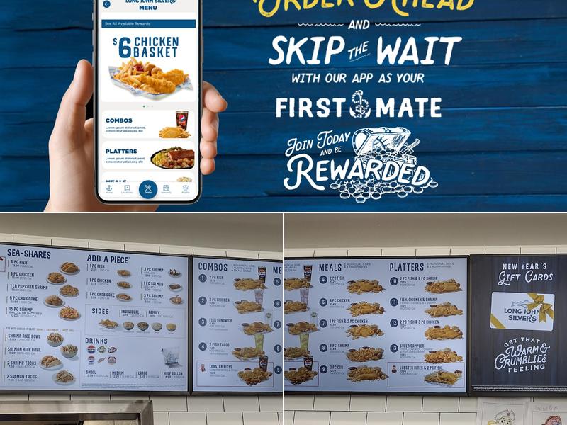 Long John Silver's Menu
