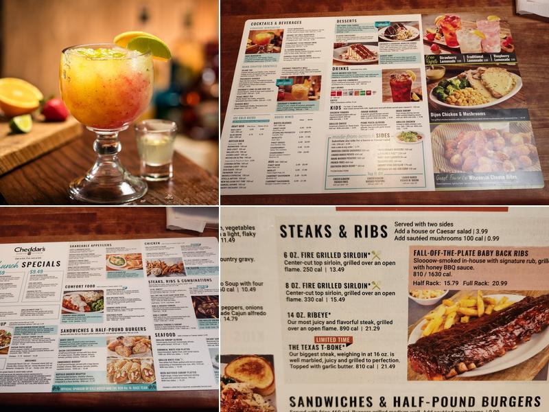 Cheddar's Scratch Kitchen Menu