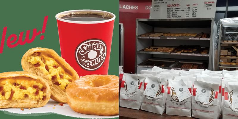 Shipley Do-Nuts Menu