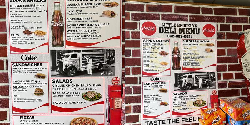 Little Brooklyn #2 amigos Menu