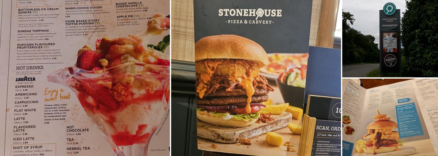 The Bartlewood Lodge Stonehouse Menu